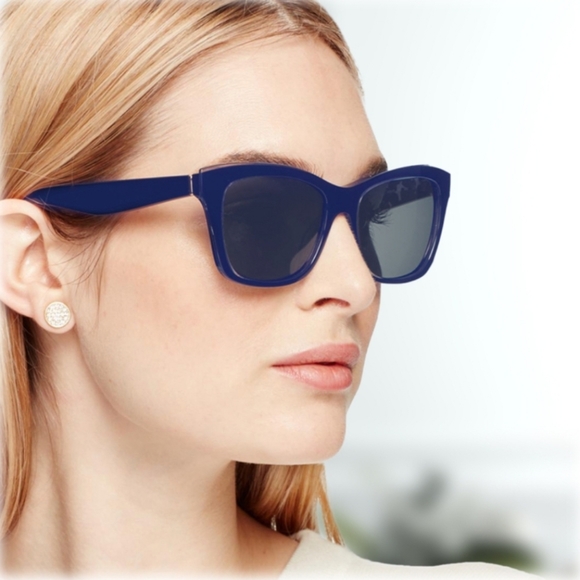 ♠️ KATE SPADE "JENAE" BLUE SUNGLASSES - Picture 6 of 6